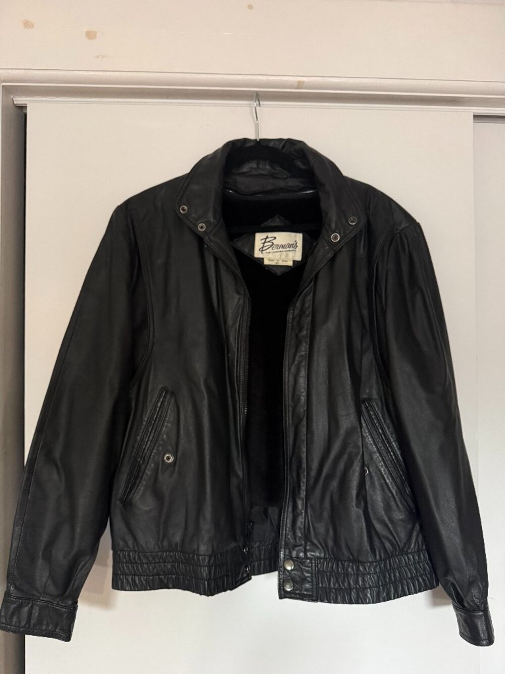 Vintage Leather Jacket w/ removal lining